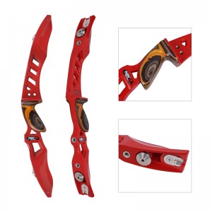 Nika íjászat 220010 ET-3 21INCH RH ILF RECURVE RISER a RECURVE BOW KÜLSŐ TARGET FELHASZNÁLÁSRA