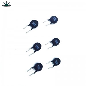 Eredeti gyártó vágott ólom görbe alakú ólom fekete 3 ohm 3D9 átmérő 9mm ellenállás teljesítmény termisztor