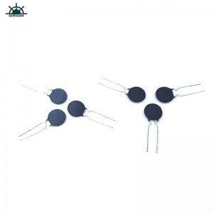 Kína ODM OEM hosszú ólom fekete 30 ohm 30d15 átmérő 15mm ellenállás teljesítmény NTC termisztor