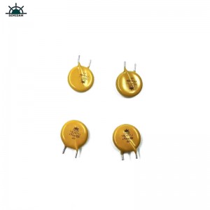 Sárga epoxi gyanta egyenes ólom 14D471 High Surge védőeszköz védelem állományellenállás fém-oxid varisztor mozog