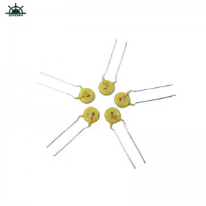 Gyártó ellenállás szállítója Sárga szilícium 10D271 átmérője 10mm fém-oxid MOV Varisztor kapcsoló tápegységhez