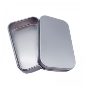 Négyszögletes ón doboz (95 * 60 * 22mm)
