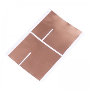 EMI árnyékolás Szigetelő lap Rézfólia fedett PP szigetelő lap Védő képező anyag Supply