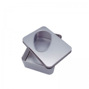 Egér téglalap alakú mattos ón doboz 125 * 90 * 40mm