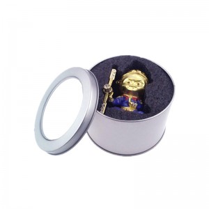 A gyári értékesíti a hengeres felső fedelet konzervdoboz tortadobozok shaving szappan ón (90 mm * 60 mm)