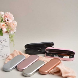 Ajándék fém kézműves doboz ón doboz csuklópánt 175 * 60 * 18mm