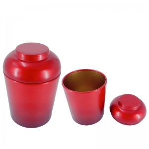 Könnyen hordozható tea dobozok Candy Metal Cans 45 * 70mm