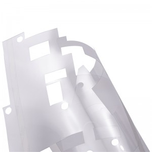 Átlátszó PC szigetelőlemez, lánggátló és könnyen kialakítható szigetelő lap, elektromos szigetelő tömítés