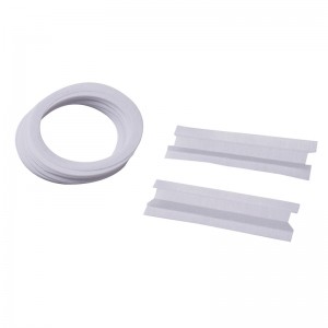 Égésgátló szakítószilárdságú szigetelő papír fehér DMD szigetelő papír magas hőmérsékleten 0,15 mm szigetelő papír