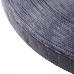 Iparinylon tépőzár, fekete horog és hajfék, anya és anya matricák, vissza a hátsó tépőzáratnagy mennyiségben lehet szállítani