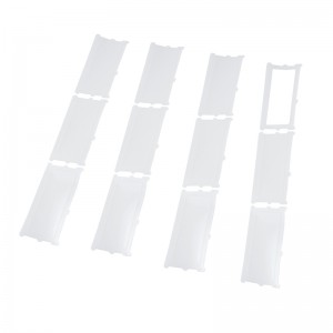 Bopu kellékek vízálló szilikon párna, átlátszó kapcsolóüzemű tápegység szilikon tömítés, tömítő hangszigetelés szilikon párna