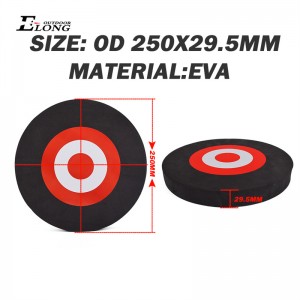Elong Outdoor 410025 EVA Ifjúsági íjászatnyíl Foam célpontja Shooting gyakorlat Flying Disc Cél hab lemez