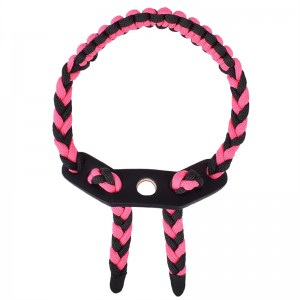 Elong Outdoor 470014 csukló Sling bőr fém Gromet Pink íjászat csigás íj Shooting