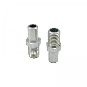 Kína Hexagon megmunkálása egyedi fém acél CNC alkatrészek