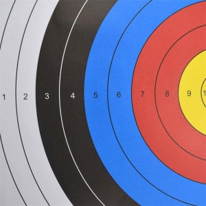 Elong outdoor 41tf01 60 * 60cm cél arcpapír íjászat gyakorlat célzás lövés