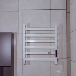 Szénszálas elektromos fűtés törölközőtartó