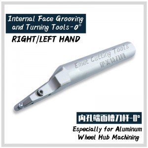 Emet vágószerszámok, alumínium kerékagy megmunkálás, belső/exteral hornyoló és forgó szerszámok, mély hornyoló szerszámok, arc hornyoló szerszámok