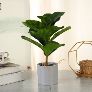 Teljes értékesítés valódi érintett mesterségesnövény a potban