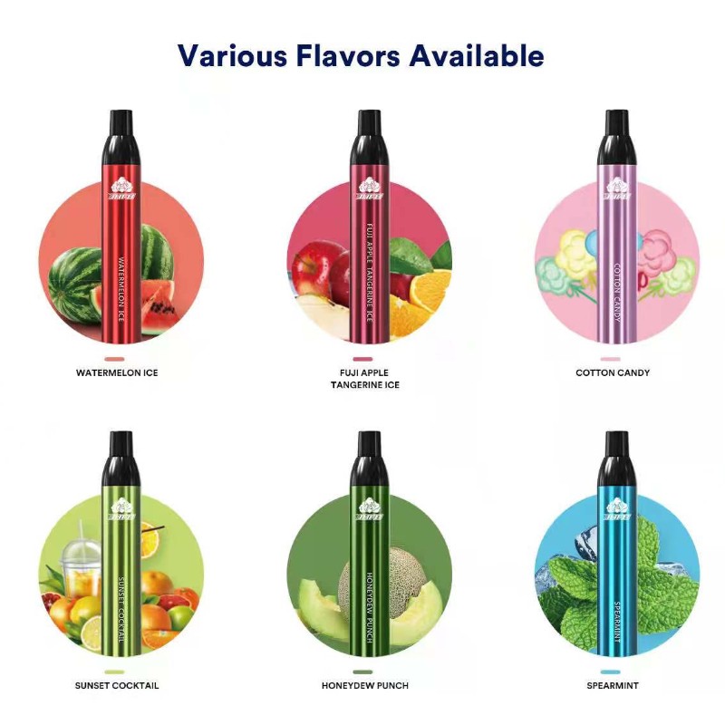 Eredeti JFHB 2500Puffs Eldobható Vapes Kit E cigaretta