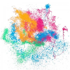 Ingyenes minta színes párt őrült keverés Kína gyártó