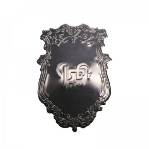 Fém arany eloxált testreszabott alumínium parfüm matrica