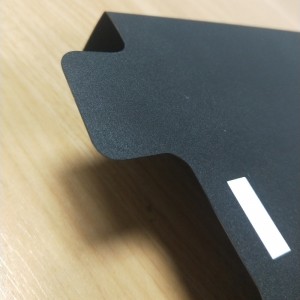 Könnyű hajtás PC akkumulátor szigetelő lap fekete selyem képernyőnyomtatás szigetelő tömítés Dongguan magas hőmérséklet mylar lap