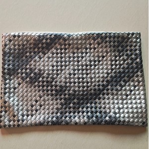 Újrahasznosított szőtt szövet divatzsák ruhával