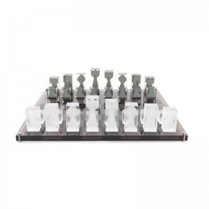 Klasszikus Játékok Nagyon kristály akril sakk készlet