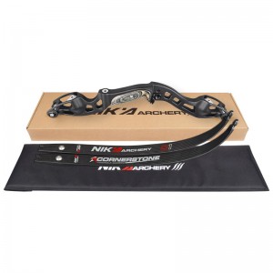 Nika íjászat ET-10 62 hüvelykes RH alumínium ILF 19 hüvelykes emelkedő visszatérő íj