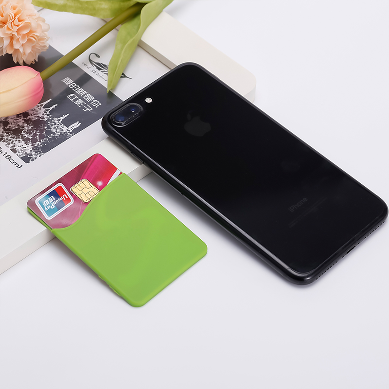 Ragasztó telefon Pocket Cell Phone Stick a kártya Wallet Sleeve