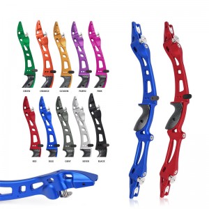 Elongarrow 221.006 ET-8 25inches alumínium ötvözet LH ILF Íjászat reflexíjhoz Handle Riser