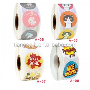 High-end és gyönyörű egyéni címkék