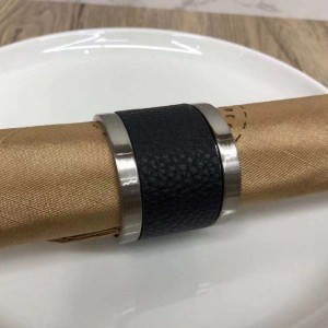 Gyönyörű kézzel készített étkészlet szalvéta gyűrűk