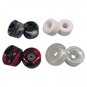 58mm * 32mm 85A quad görkorcsolya kerekek inline kerék örvény keverék színes kerék
