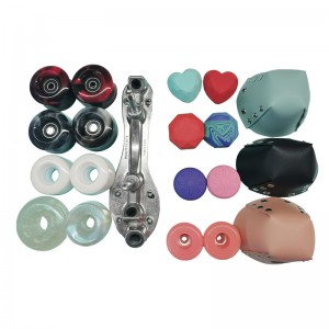 58mm * 32mm 85A quad görkorcsolya kerekek inline kerék örvény keverék színes kerék