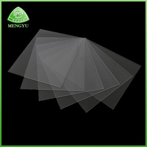 Nagy átlátszó PVC lemezanyag műanyag film műanyag összecsukható doboz bliszter doboznyomtatás csomagolás/szigetelés tűzszigetelés gyulladásos retarding