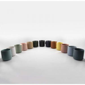 Forró eladás kerámia kőburkolat színes üvegezett kávéskamrák