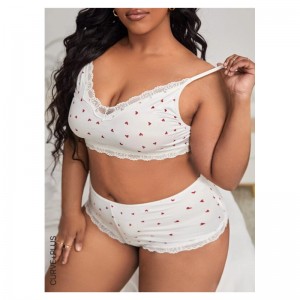 2022 LENCERIA Trendy Átlátszó Lace Bralette Set See Through Hollow Out Hot Sexy Women Lingerie