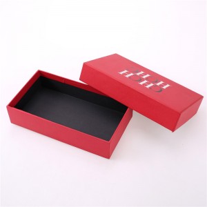 Piros papír doboz fedéllel