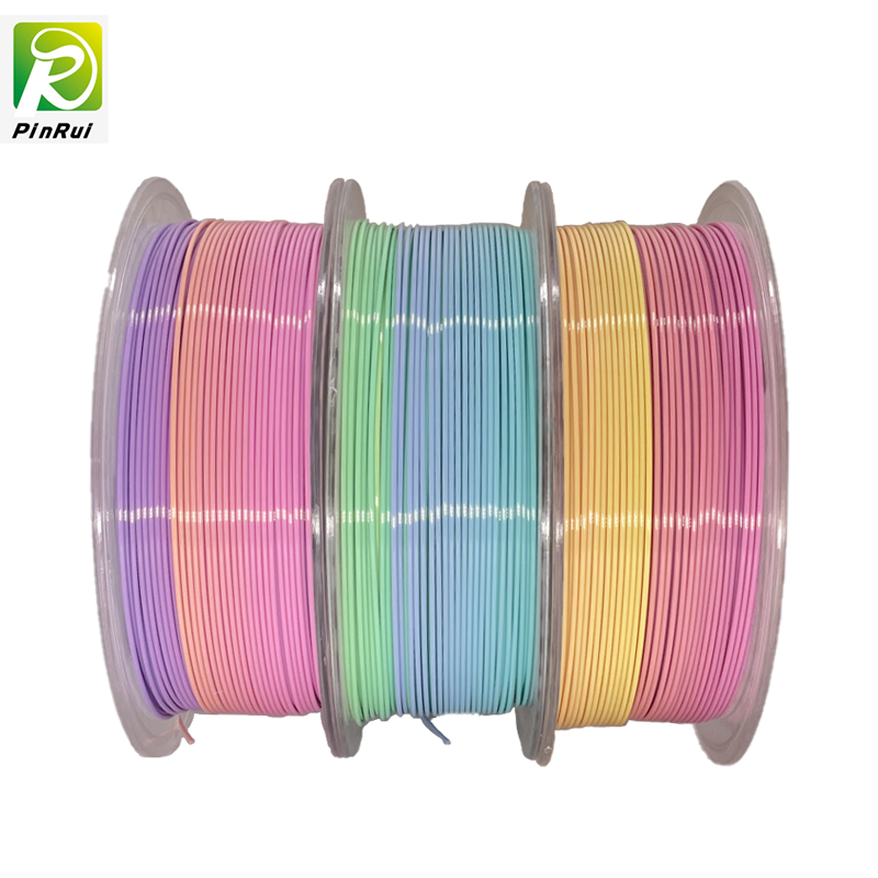 Pinrui 3Dnyomtató 1.75mm PLA Rainbow Filament 3Dnyomtatóhoz
