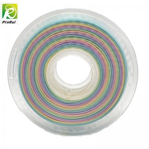 Pinrui 3Dnyomtató 1.75mm PLA Rainbow Filament 3Dnyomtatóhoz