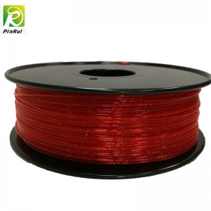 PINRUI 3Dnyomtató 1.75mm PLA Ragyogó csillogó csillogó izzószál 3Dnyomtatóhoz