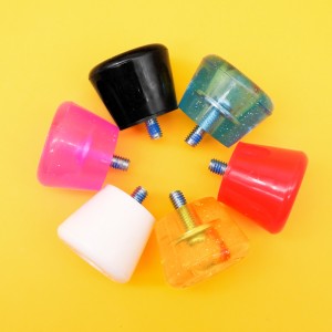 Gyári ár 5/16 \\\\ \'\\\\\' tiszta szín bolt-on toe stop görkorcsolya