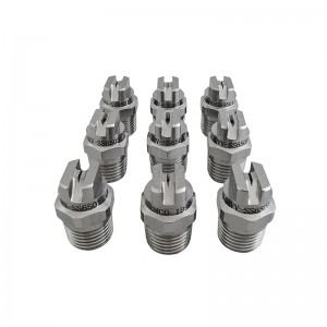 Rozsdamentes acél lapos fúvóka