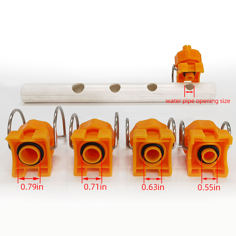 Műanyag állítható golyós fúvóka