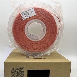 Pinrui kiváló minőségű vörös-arany szivárvány 1.75mm 3Dnyomtató PLA Filament
