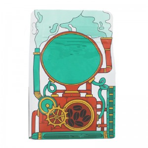 Nyolc oldalsó tömítés önálló táska