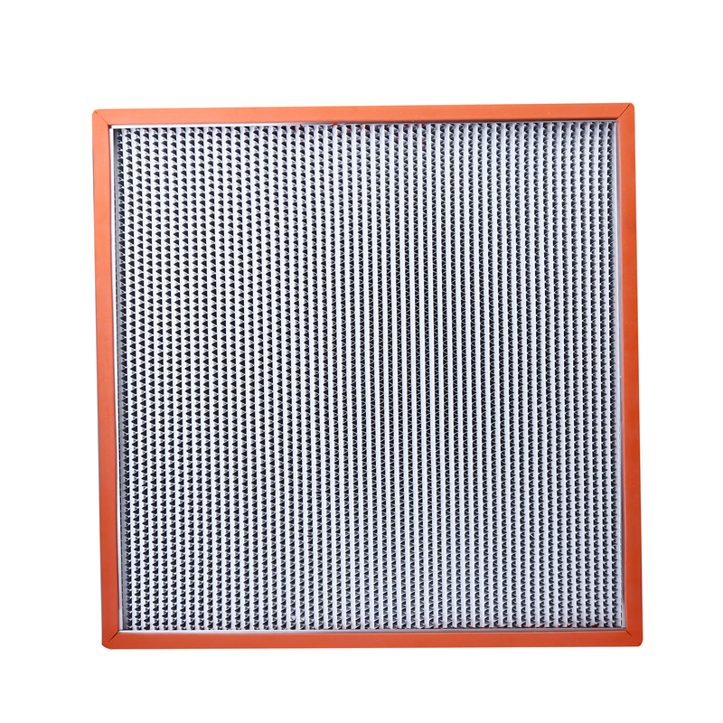 HVAC csere panel Magas hőmérsékletű ellenállás HEPA légszűrő