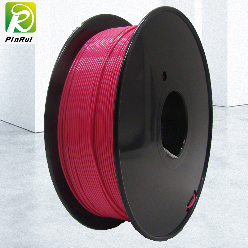 Pinrui kiváló minőségű 1kg 3D PLAnyomtató izzószál sötét pinkcolor