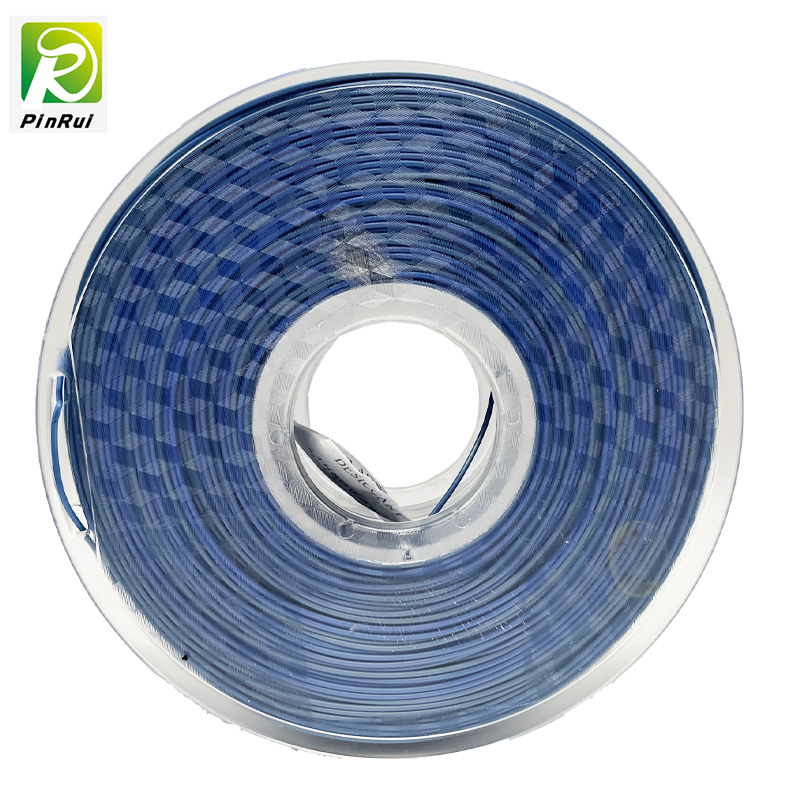 Pinrui kiváló minőségű kék-ezüst szivárvány 1,75mm 3Dnyomtató PLA Filamentum